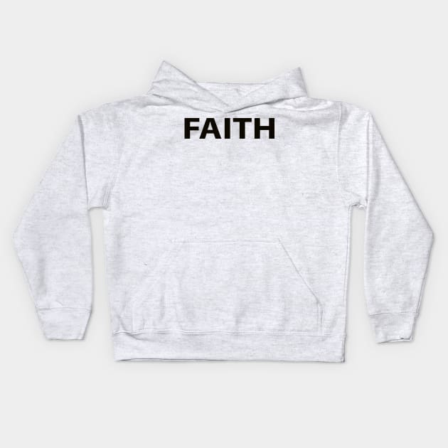Faith Cool Inspirational Christian Kids Hoodie by Happy - Design